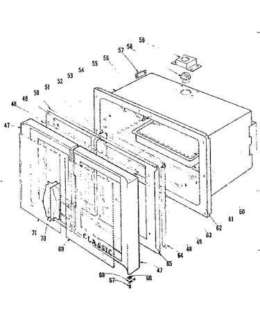 Oven section