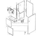 Whirlpool FXB43-80DR-1 whirlpool gas-fired furnace diagram