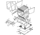 Whirlpool FXB43-80DR-1 heat exchanger assembly diagram