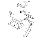 Whirlpool FXB44-55BR-1 burner and manifold assembly diagram
