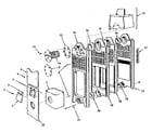 Kenmore 229942340 combustion chamber and flue collector diagram