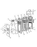 Combustion chamber and flue collector