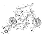 Sears 80687501 replacement parts diagram