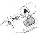 Whirlpool FXC43-105DR-1 blower diagram