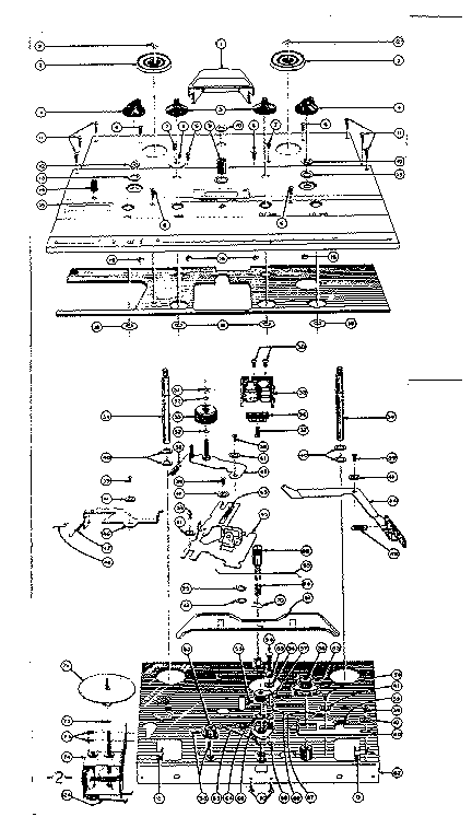 Top of mechanism