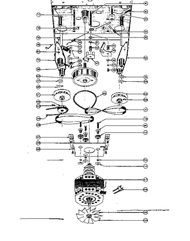 Bottom of mechanism
