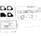 Sears 8047201530 lens housing and components diagram