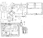 Sears 8047201531 electrical and mechanical components diagram