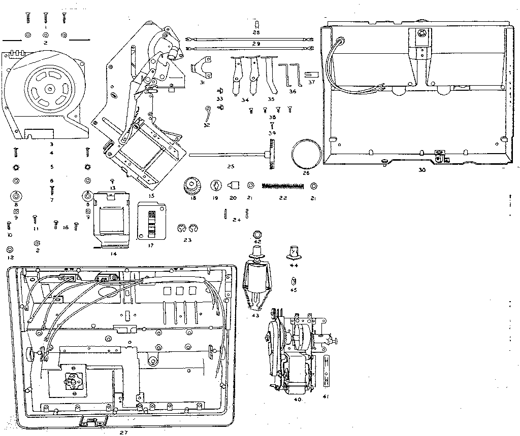 Electrical and mechanical components