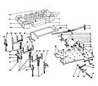 Sears 60358070 keyboard diagram