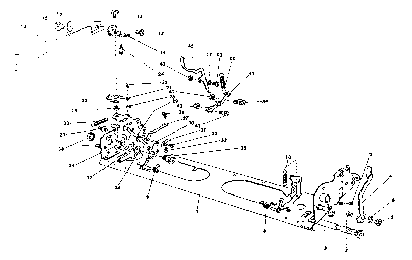 Top rail & line space