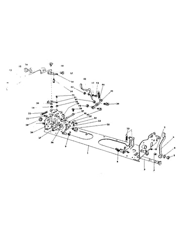 Top rail & line space