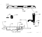 Sears 87158100 pin carriage and frame unit diagram