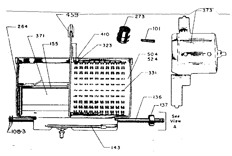 PIN CARRIAGE AND FRAME UNIT