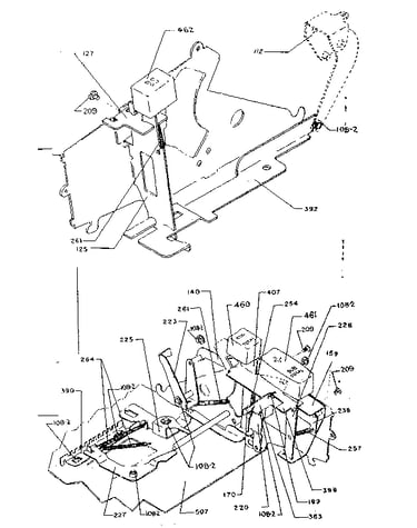 Main frame and control keys