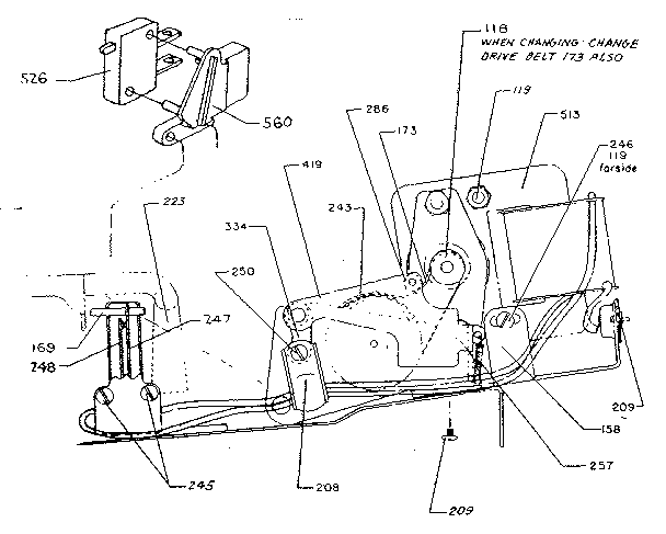 MOTOR AND DRIVE MECHANISM
