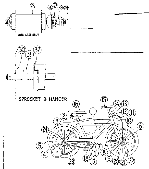 16 INCH BICYCLE WITH COASTER BRAKE