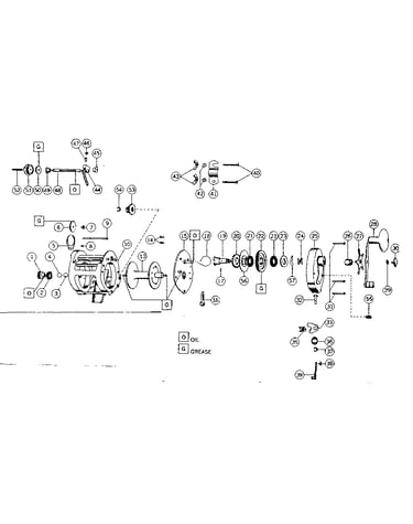 Trolling reel assembly
