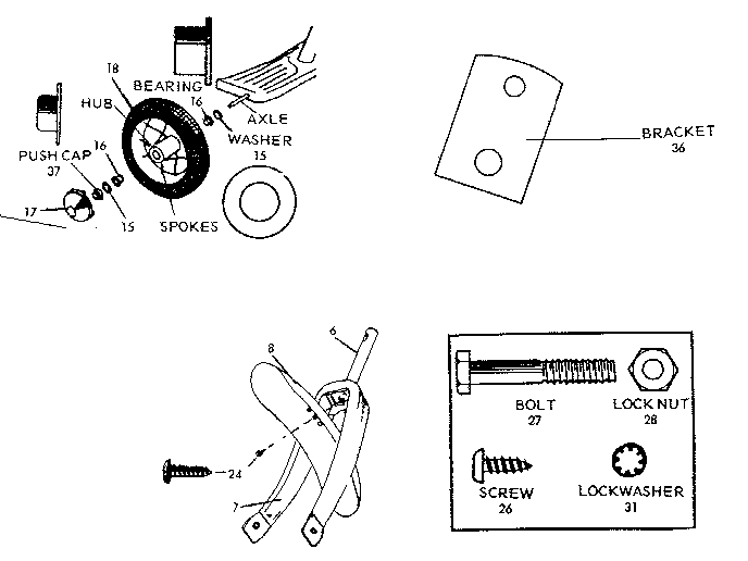 FENDER AND BRACKET ASSEMBLY