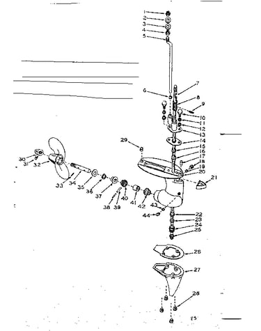 Gear box assembly