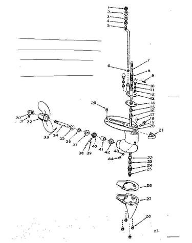 Gear box assembly