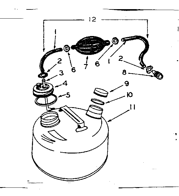 Optional gas tank no. 5973