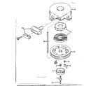 Craftsman 21758580 rewind starter no. 590420 diagram