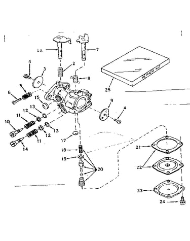 Carburetor no. 630986