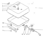 Kenmore 66365516 replacement parts diagram
