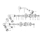 Sears 609206011 unit parts diagram