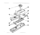 Sears 636583590 remote control diagram