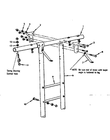 Top bar assembly no. 12