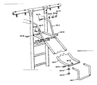 Sears 70172757-80 slide assembly no. 23 diagram
