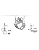Gym ring, swing, and trapeze bar