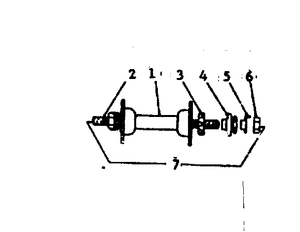 Front hub