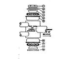 Sears 50246670 hanger fittings diagram