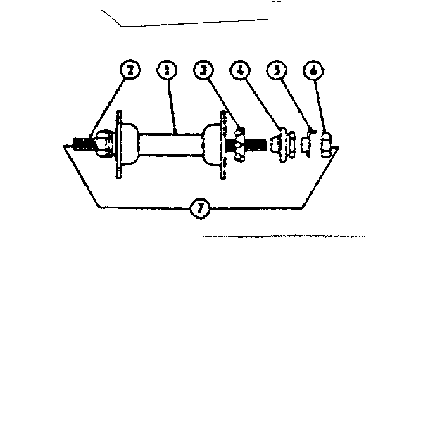 Front hub parts