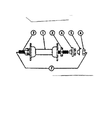 Front hub parts