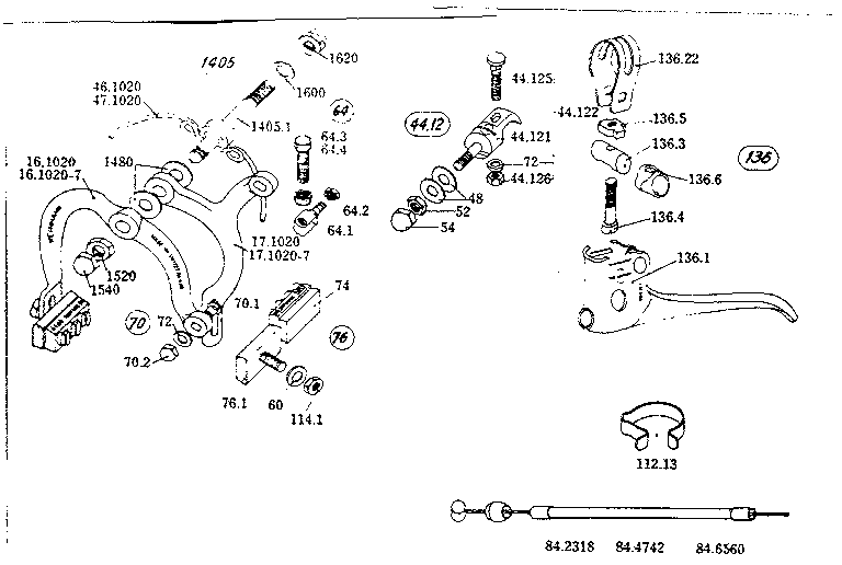 Weinmann caliper brake