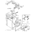 Kenmore 1106508500 machine sub-assembly diagram