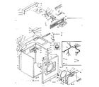 Kenmore 1106508700 machine sub-assembly diagram