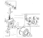 Kenmore 1106508801 bulkhead assembly diagram