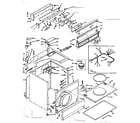 Kenmore 1106508801 machine sub-assembly diagram