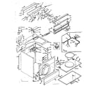 Kenmore 1106508802 machine sub-assembly diagram