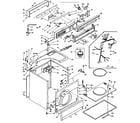 Kenmore 1106508930 machine sub-assembly diagram