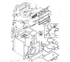 Kenmore 1106508934 machine sub-assembly diagram