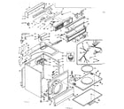 Kenmore 1106508935 machine sub-assembly diagram