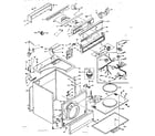 Kenmore 1106508940 machine sub-assembly diagram