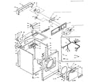 Kenmore 1106518500 machine sub-assembly diagram