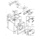 Kenmore 1106518501 machine sub-assembly diagram